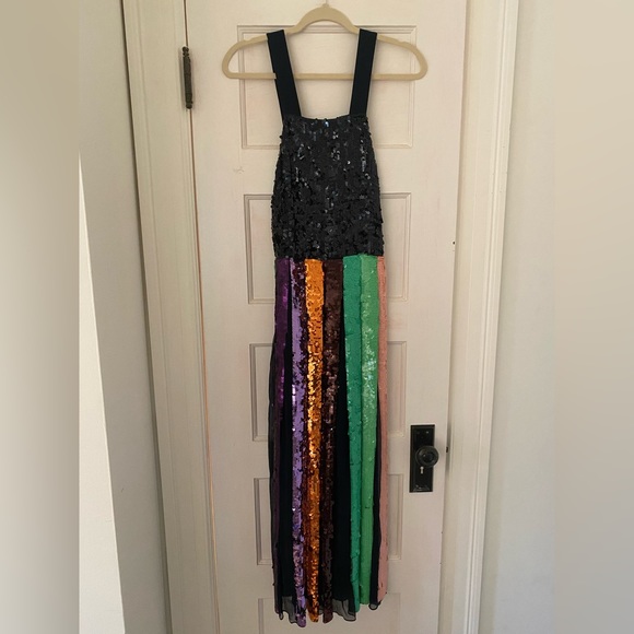 Tibi Multicolor Long Night Out Dress, Size 2 - Picture 7 of 11